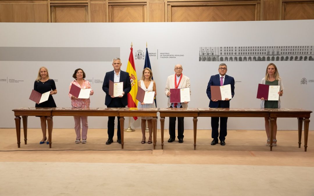 Mucientes firma el protocolo de la Agenda Urbana en el Ministerio de Transportes, Movilidad y Agenda Urbana